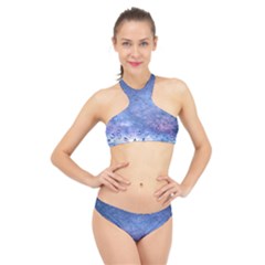 Gouttes D eau Galaxy High Neck Bikini Set by kcreatif