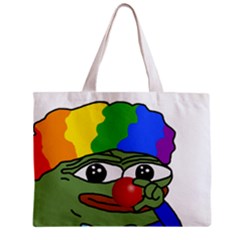 Clown World Pepe The Frog Honkhonk Meme Kekistan Funny Zipper Mini Tote Bag by snek