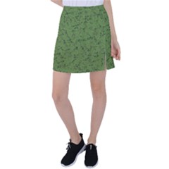 Groyper Pepe The Frog Original Meme Funny Kekistan Green Pattern Tennis Skirt by snek