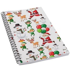 Seamless Pattern Christmas 5 5  X 8 5  Notebook by Vaneshart