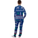 Knitted Christmas Pattern Casual Jacket and Pants Set View2