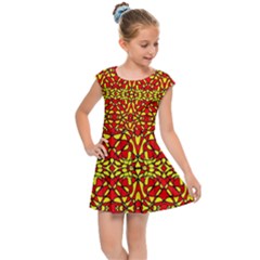 Rby 113 Kids  Cap Sleeve Dress by ArtworkByPatrick