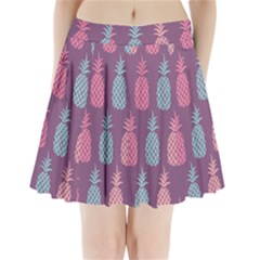 Pineapple Wallpaper Pattern 1462307008mhe Pleated Mini Skirt by Sobalvarro