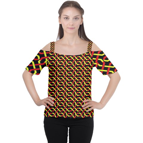 Rby 119 Cutout Shoulder Tee by ArtworkByPatrick