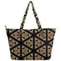 Pattern Stained Glass Triangles Full Print Shoulder Bag View2