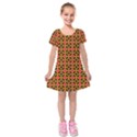 DF Aida Vicenti Kids  Short Sleeve Velvet Dress View1