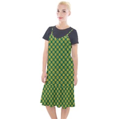 Df Green Domino Camis Fishtail Dress by deformigo