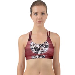 Merry Christmas Ornamental Back Web Sports Bra by christmastore