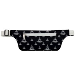 Buddhism Motif Print Pattern Design Active Waist Bag by dflcprintsclothing