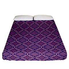 Df Vibrant Therapy Fitted Sheet (queen Size) by deformigo