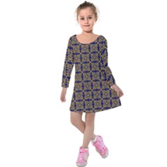 Df Stephen s Theory Kids  Long Sleeve Velvet Dress by deformigo