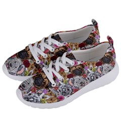 Dog Breeds Women s Lightweight Sports Shoes by trulycreative