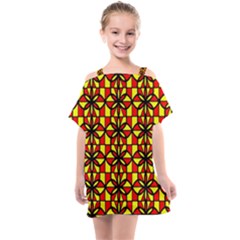 Rby-b-9-2 Kids  One Piece Chiffon Dress by ArtworkByPatrick