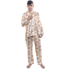 Df Giovanni Di Graziano Men s Satin Pajamas Long Pants Set by deformigo