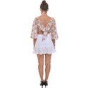 DF Giovanni di Graziano Tie Back Butterfly Sleeve Chiffon Top View2