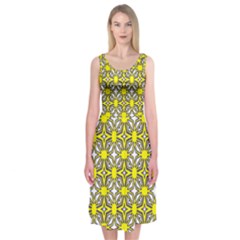 Df Fergano Midi Sleeveless Dress by deformigo