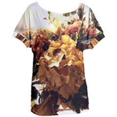 Begonia 1 2 Women s Oversized Tee by bestdesignintheworld