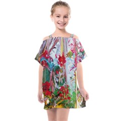 Eden Garden 1 6 Kids  One Piece Chiffon Dress by bestdesignintheworld