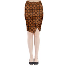 Df Myra Midi Wrap Pencil Skirt by deformigo