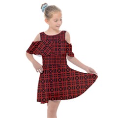 Df Joe Paganetti Kids  Shoulder Cutout Chiffon Dress by deformigo