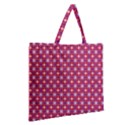 DF Magenta Rumor Zipper Large Tote Bag View2