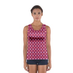 Df Magenta Rumor Sport Tank Top  by deformigo