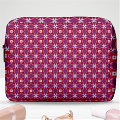 Df Magenta Rumor Make Up Pouch (large) by deformigo