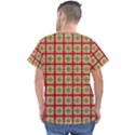 DF Hackberry Grid Men s V-Neck Scrub Top View2