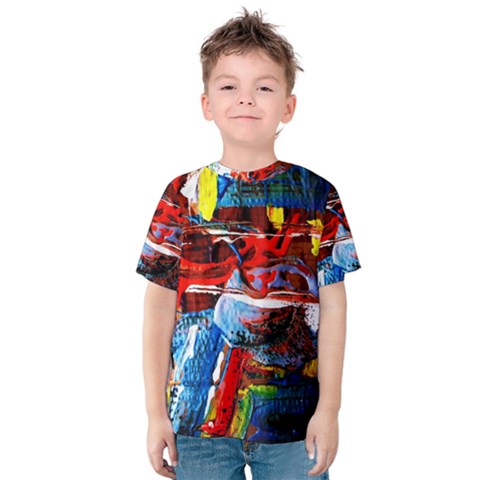 Red Aeroplane 6 Kids  Cotton Tee by bestdesignintheworld