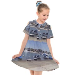 Balboa 1 3 Kids  Short Sleeve Shirt Dress by bestdesignintheworld