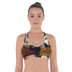 Tulips 1 3 Cross Back Sports Bra by bestdesignintheworld