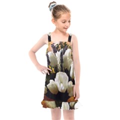 Tulips 1 3 Kids  Overall Dress by bestdesignintheworld