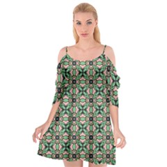 Soul Reflection Cutout Spaghetti Strap Chiffon Dress by deformigo