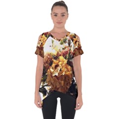 Begonia 1 2 Cut Out Side Drop Tee by bestdesignintheworld