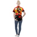 Flowers In A Vase 1 2 Women s Short Sleeve Pocket Shirt View2