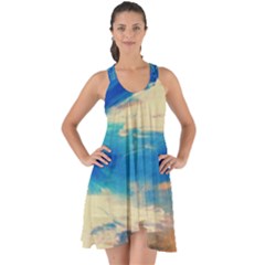 Skydiving 1 1 Show Some Back Chiffon Dress by bestdesignintheworld