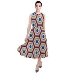 Tiriddo Round Neck Boho Dress by deformigo