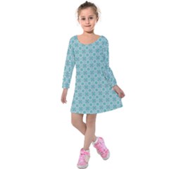 Minto Kids  Long Sleeve Velvet Dress by deformigo