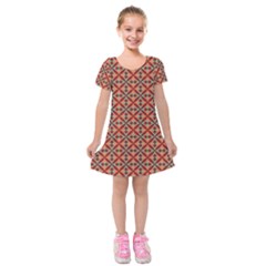 Vestoni Kids  Short Sleeve Velvet Dress by deformigo