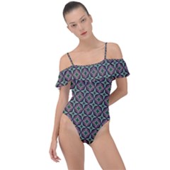 Marigo Frill Detail One Piece Swimsuit by deformigo