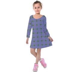 Taffia Kids  Long Sleeve Velvet Dress by deformigo