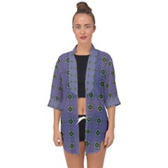 Taffia Open Front Chiffon Kimono by deformigo