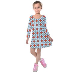 Montalvo Kids  Long Sleeve Velvet Dress by deformigo