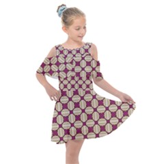 Montefrio Kids  Shoulder Cutout Chiffon Dress by deformigo