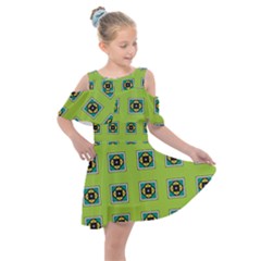 Lemona Kids  Shoulder Cutout Chiffon Dress by deformigo