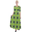 Lemona Half Sleeves Maxi Dress View1