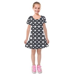 Mindoro Kids  Short Sleeve Velvet Dress by deformigo