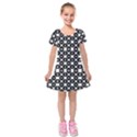 Mindoro Kids  Short Sleeve Velvet Dress View1