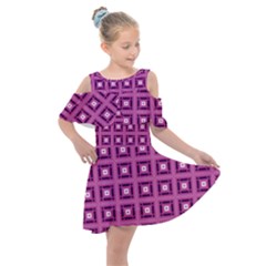 Roberto Cavallieri Kids  Shoulder Cutout Chiffon Dress by deformigo