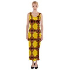 Clivius Fitted Maxi Dress by deformigo